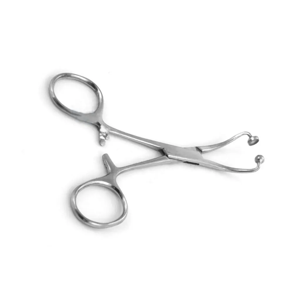 
Medical surgical stainless steel Backhaus Towel clamp with Ball and Socket 11.5cm 