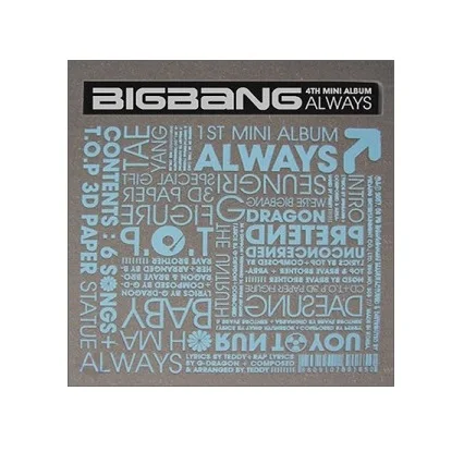 Оптовая продажа Официальный Альбом KPOP группы корейских мальчиков первый мини-альбом BIGBANG