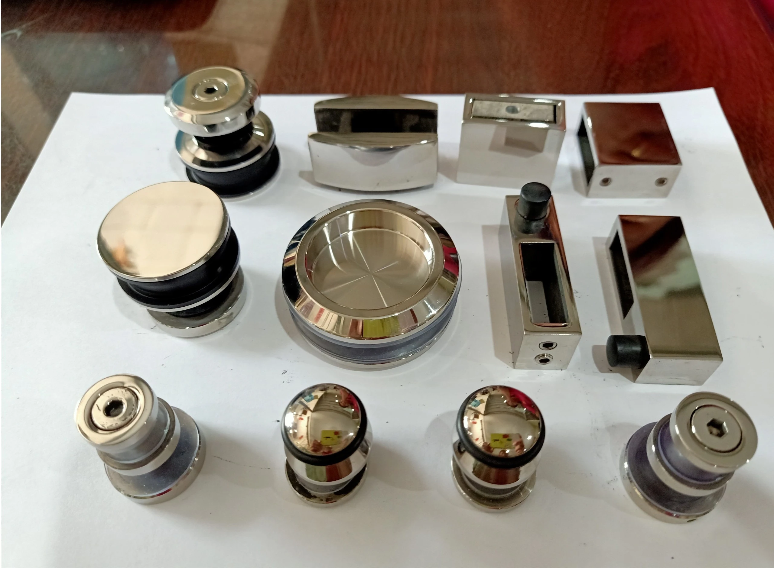 Sliding Glass Door 10x30 Rectangular Prism Glass Door Bathroom Roller Bathroom Hardware For Sliding