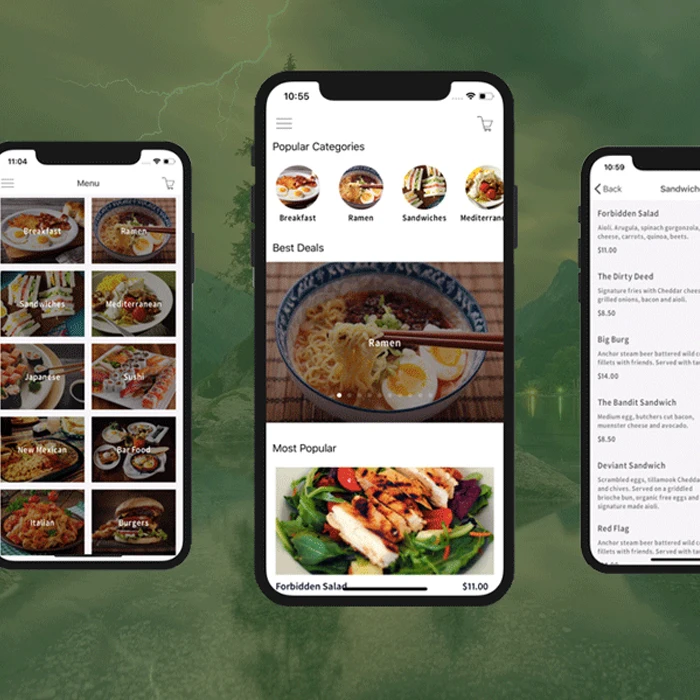 Приложения для Android и IOS | Лучшие мобильные приложения для заказа и доставки продуктов питания на android и iphone | Protolabz
