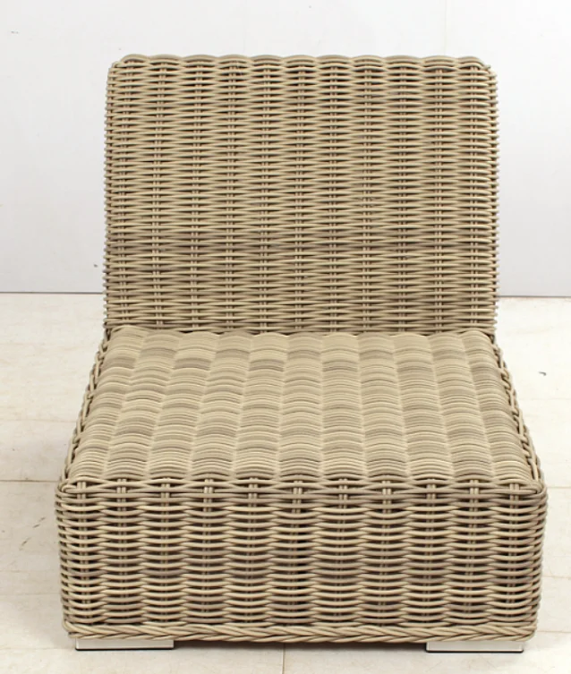 Заводская цена алюминиевая мебель для патио с высокой спинкой Набор садовых диванов уличная из ротанга