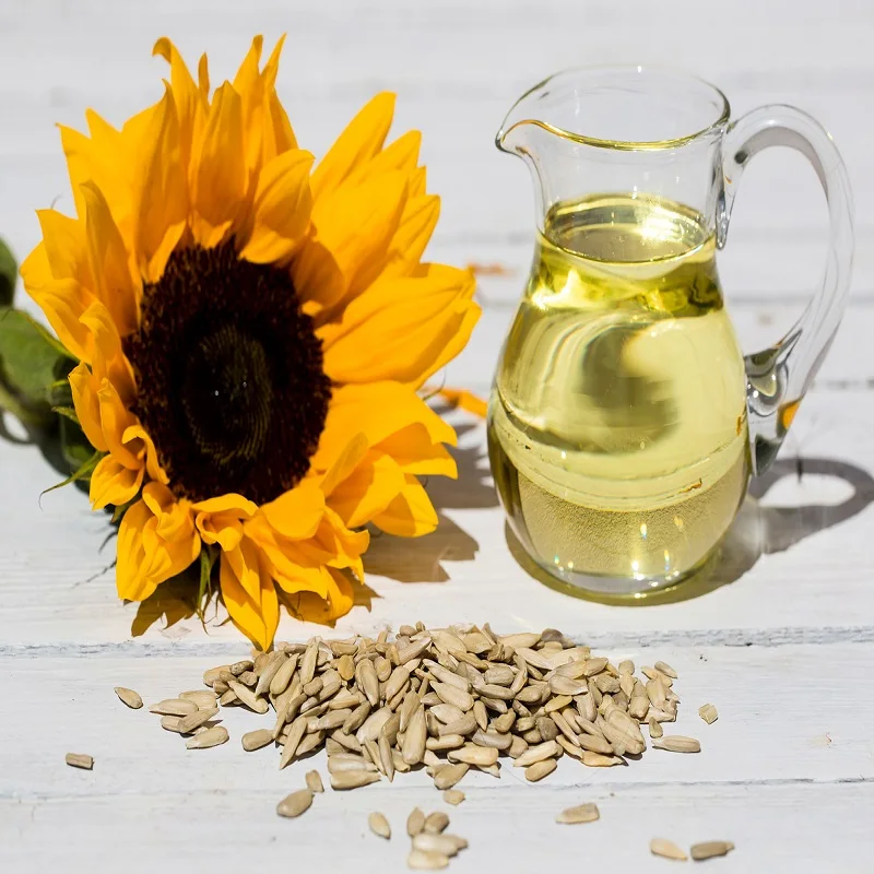 
High quality bottled sunflower oil for cooking and food production, from manufacturer 
