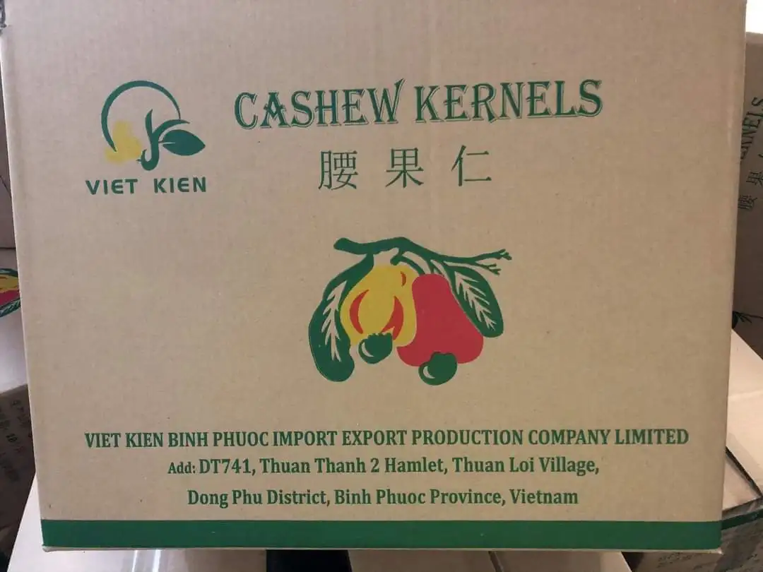 
hot sale 2021 roasted cashew A180 made in vietnam 500g/bOX 