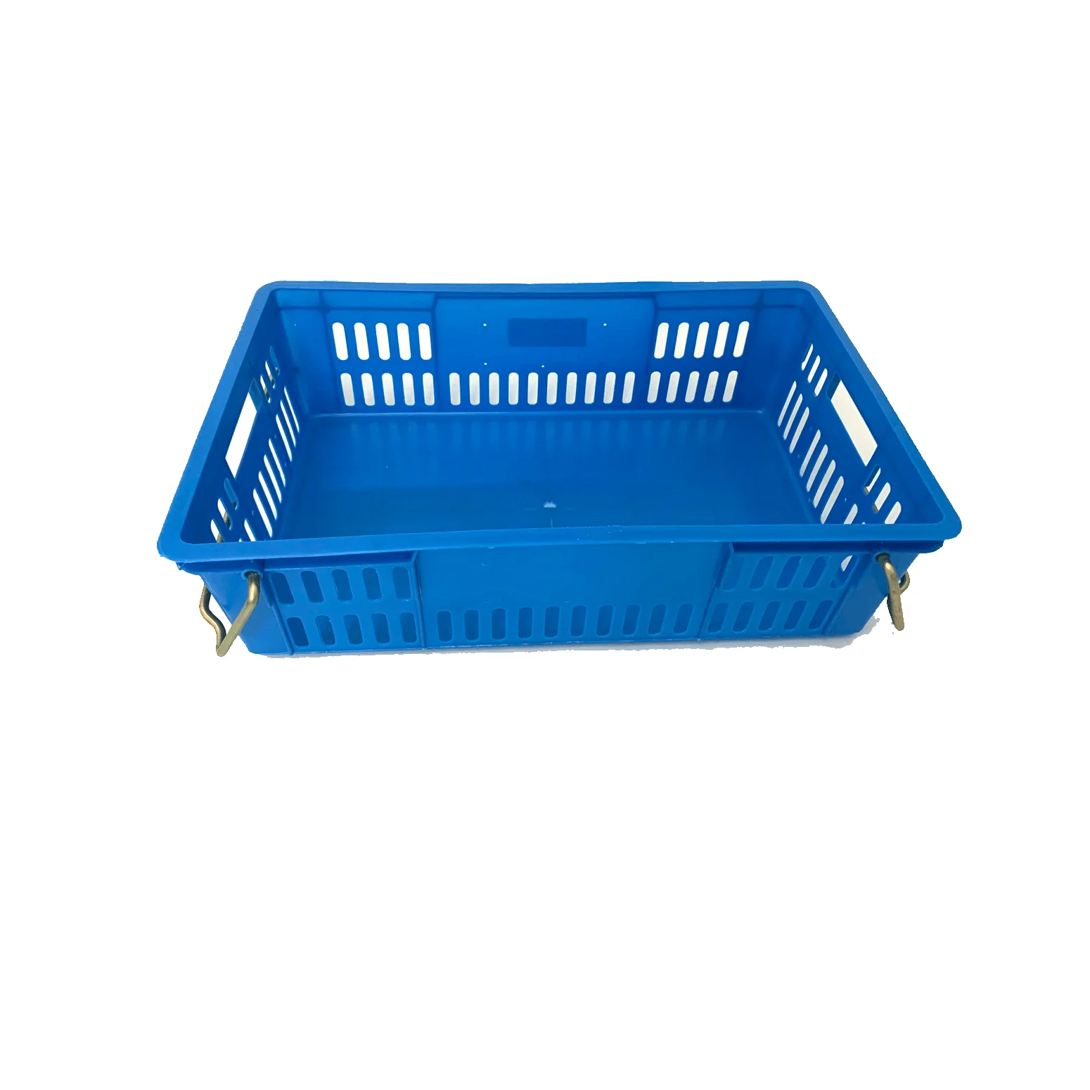 Wholesale New Popularity Hot Sale Products PP Plastic Sumihanel with handle metal cheap basket plastic Blue color