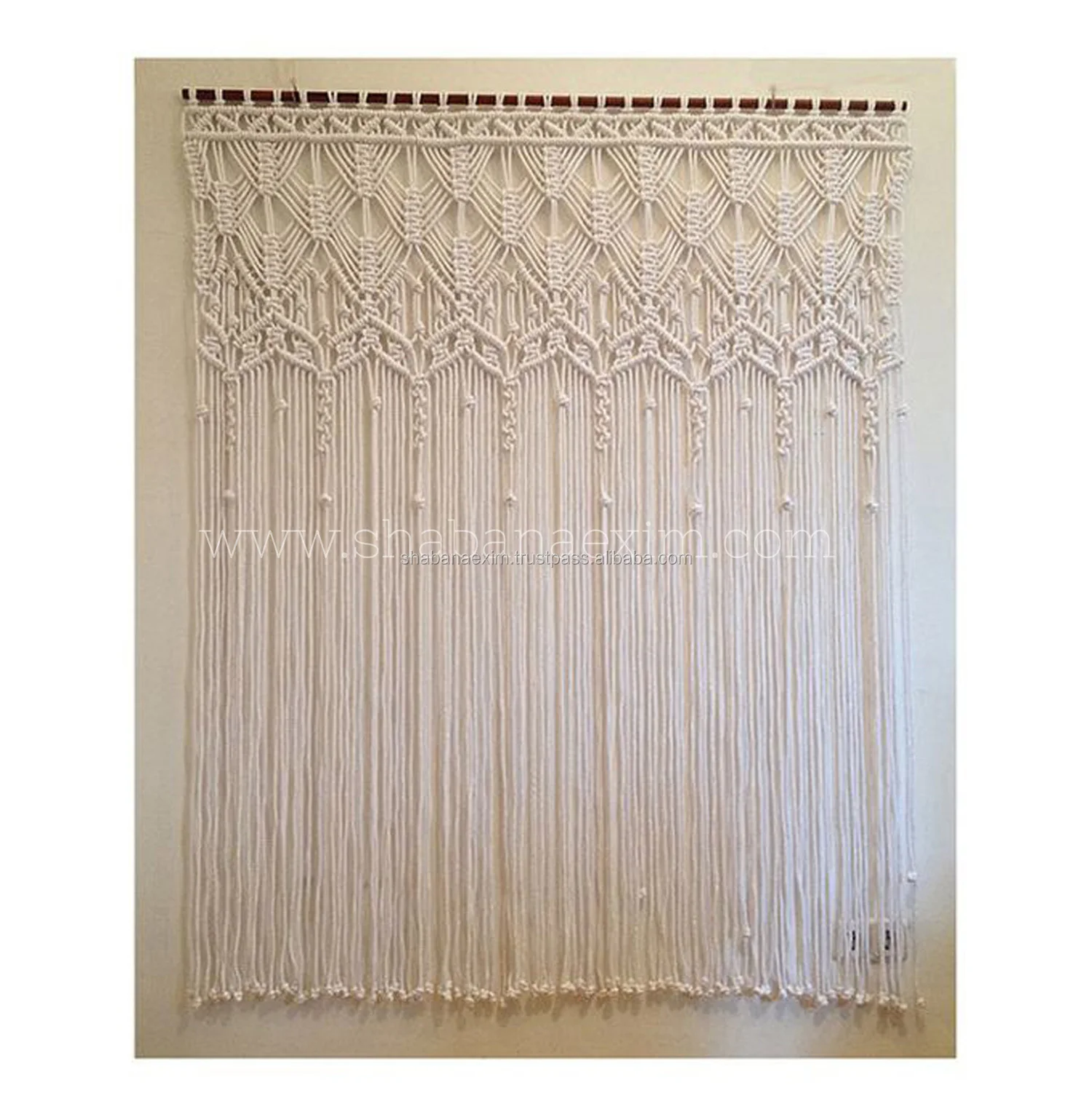 Macrame Wall Hanging at Wholesale Price Indian Supplier Macrame Curtain