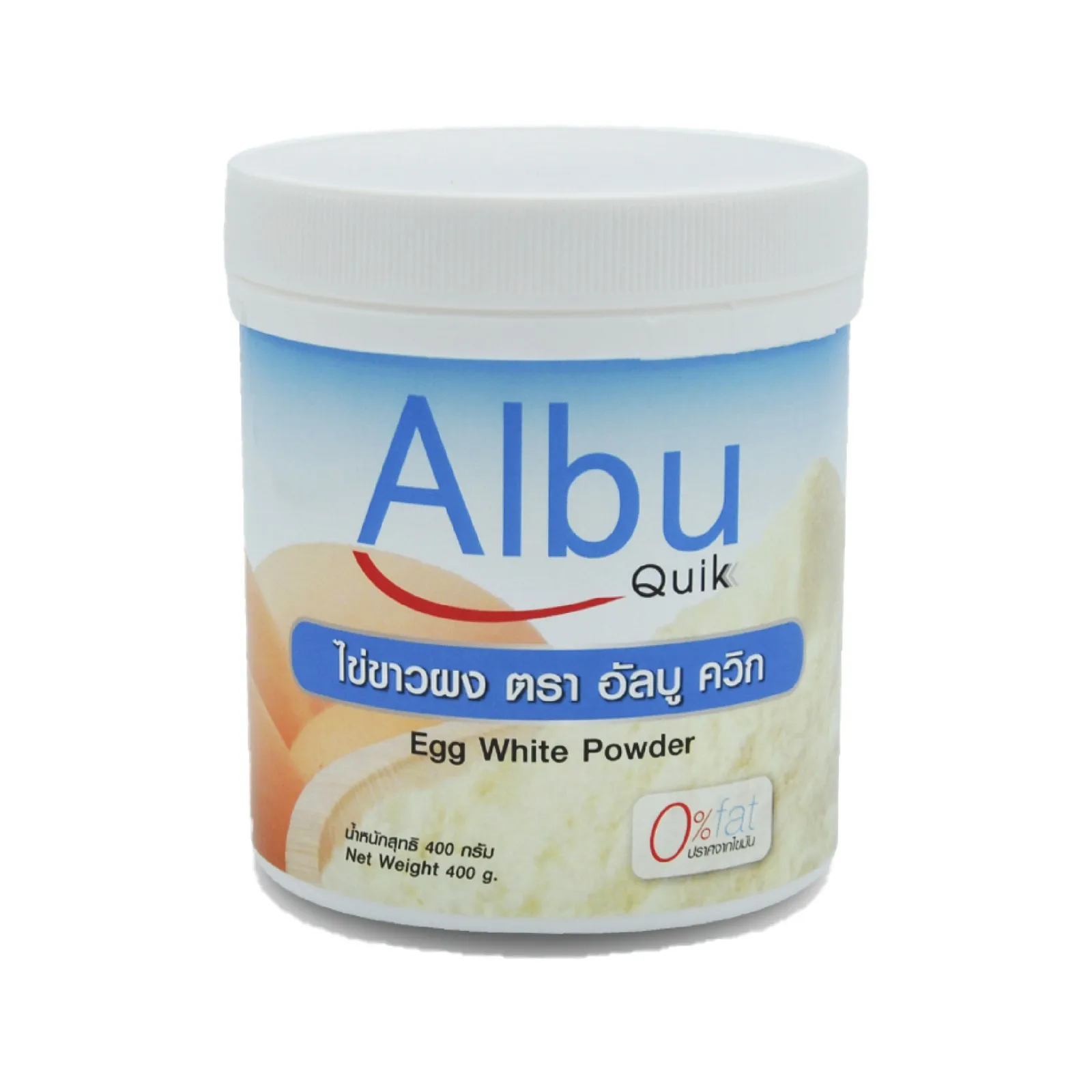 No Cholesterol and Fat 400g Natural Flavor Chicken Egg White Powder in Bottle Packing