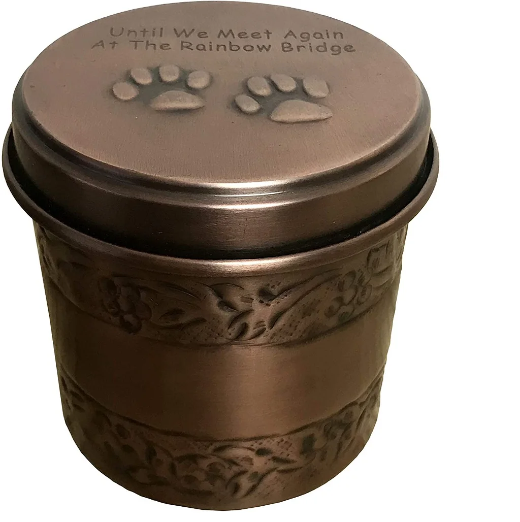 Handcrafted Heart-Shaped Wooden Pet Urn with Smooth Cream Finish Elegant Design Ideal for Cherishing Pet Ashes Memorial