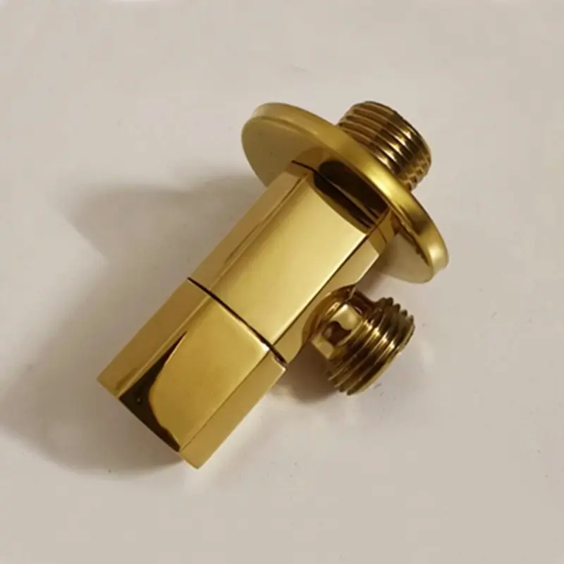 STOCCO brass copper black angle valve for Kitchen bathroom toilet Cold and hot water stop valve