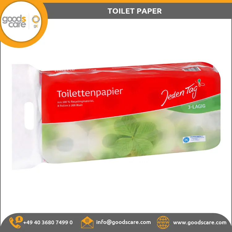 Premium Quality Wholesale Supply Toilet Paper 3-Layer Made in Germany