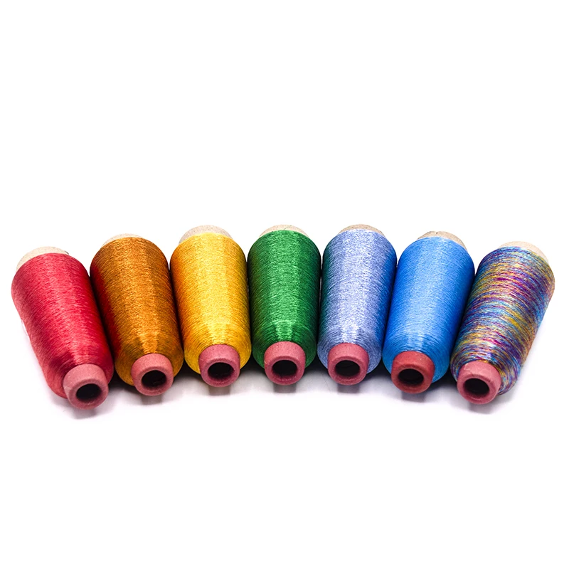 100G Metallic Embroidery Gold Thread Emroidery Silver Thread Embroidery Metallic Sewing Thread Yarn