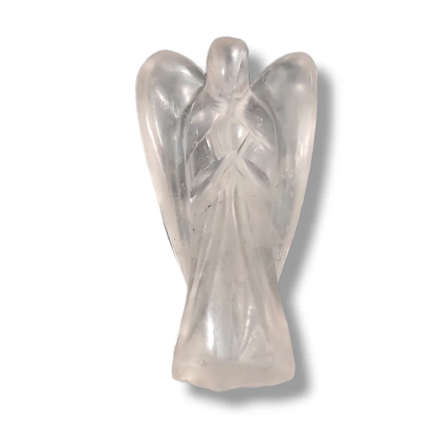 Wholesale Clear Quartz Angel Stone Gemstone chakra crystals healing for sale
