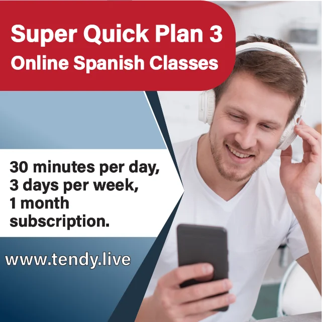 
tendy.live: Online Spanish classes with native-Spanish speaking teachers, ready to teach Spanish. 