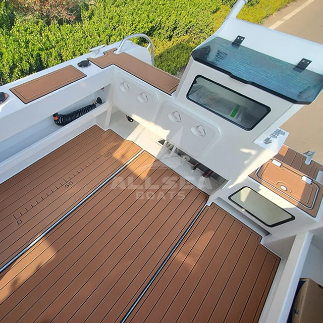 Profisher boat 6.25m fishing boats fishing vessel aluminum boat with outboard