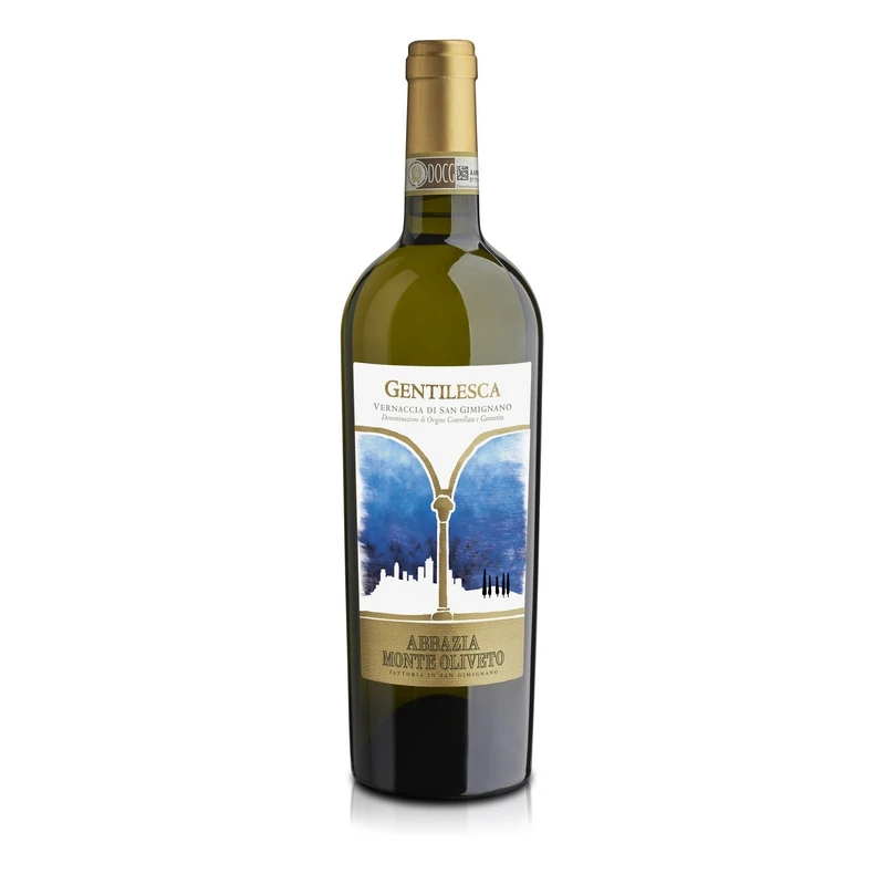 Лучшее качество Gentilesca Vernaccia di San Gimignano DOCG 2019 белый вино