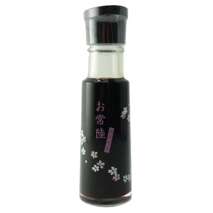 High transparency 30-300ml soda-lime small glass soy sauce bottle