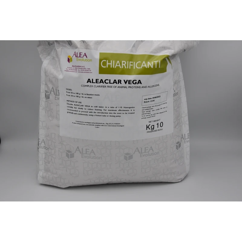 ALEACLAR VEGA высококачественный итальянский винный осветительный агент стабилизаторы для винного брожения дрожжевой порошок 1 кг и мешок 10