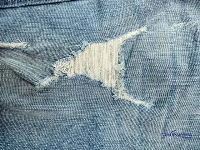 
DENIM DESTROY JEANS 100% COTTON JEAN SHORTS 