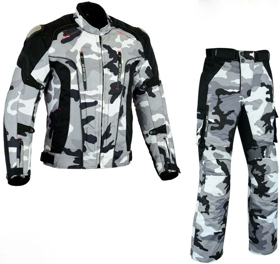 2024 Men Motorcycle Cordura Suits Motorbike Cordura Suit Adventure Touring Breathable Textile Suit