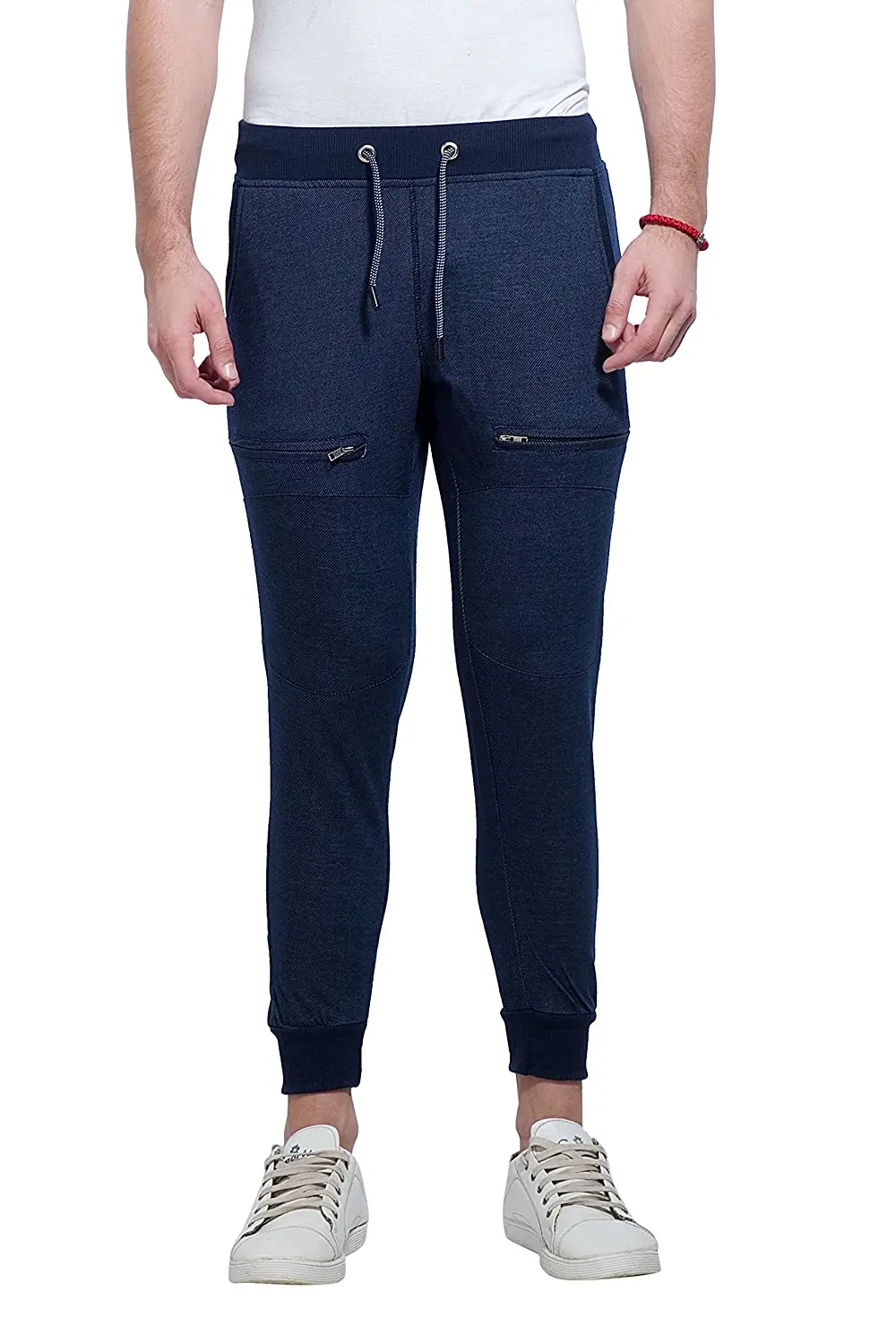 Мужские свободные брюки с эластичной талией