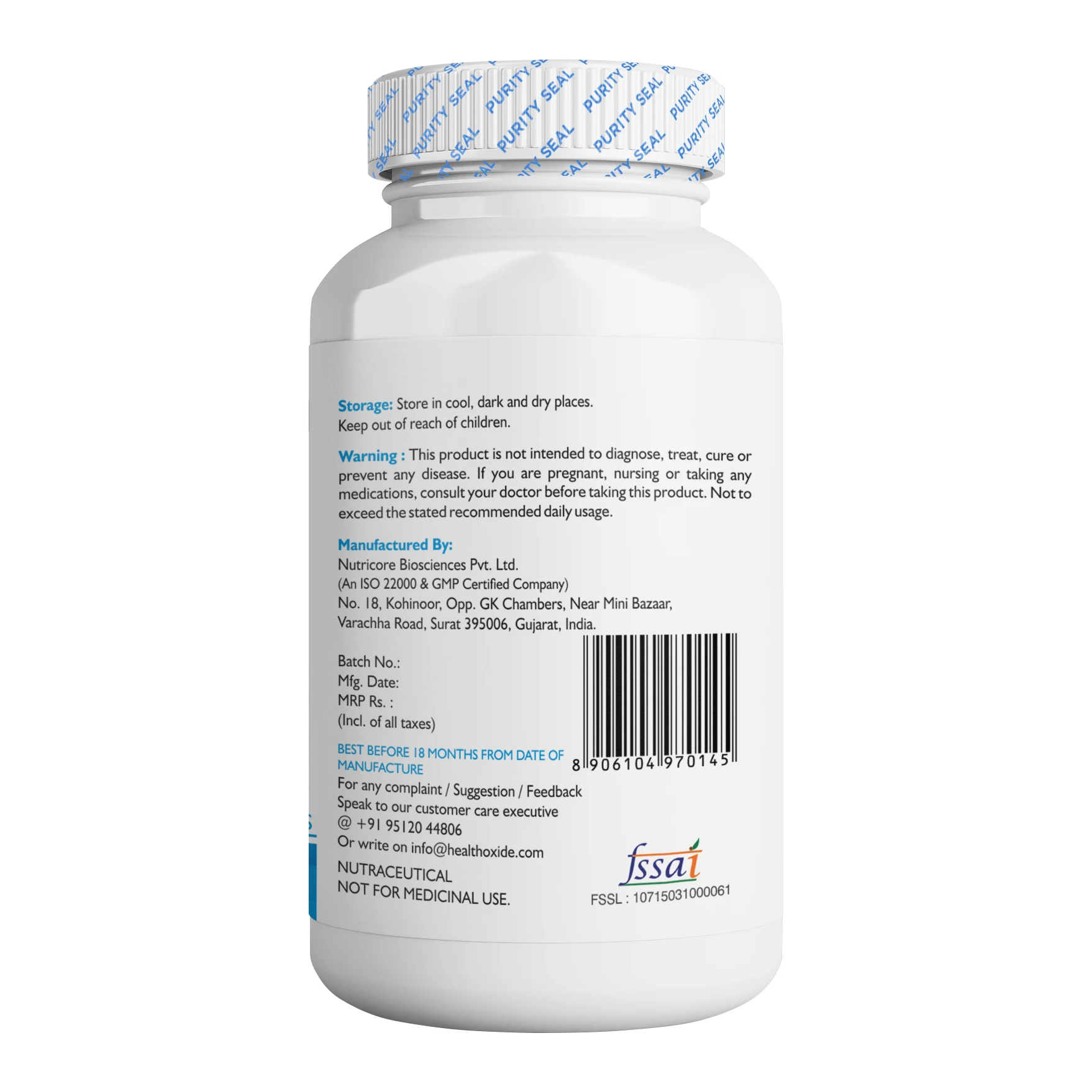 Premium Quality Bulk Reduced Skin Whitening Capsules