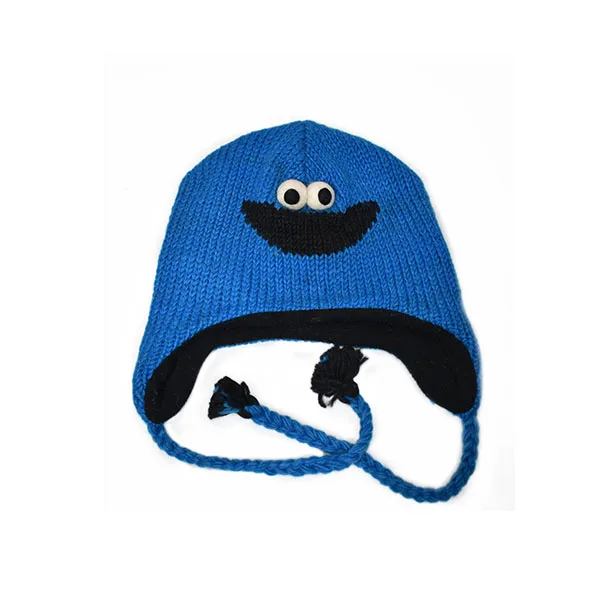 Hand Made Woolen Hat for winter with high quality Linen/Children Woolen Animal hat export quality