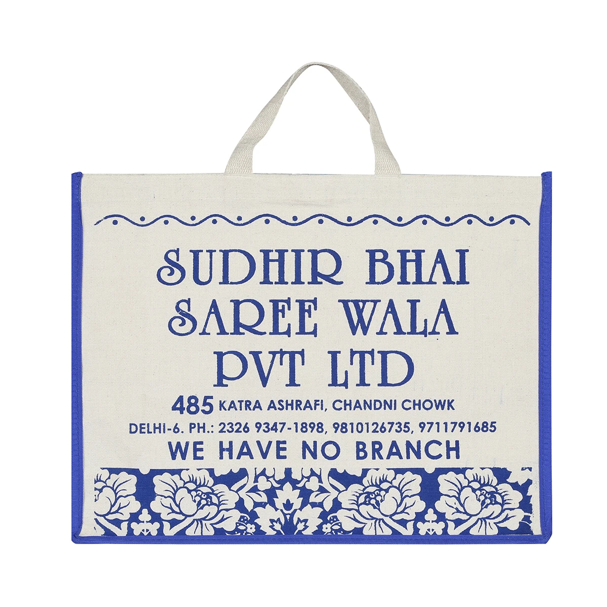 Giveaway Durable Customized Reusable Eco Waterproof Laminated Cotton Canvas Saree Retail Shop Promotional Bags With Logo Large