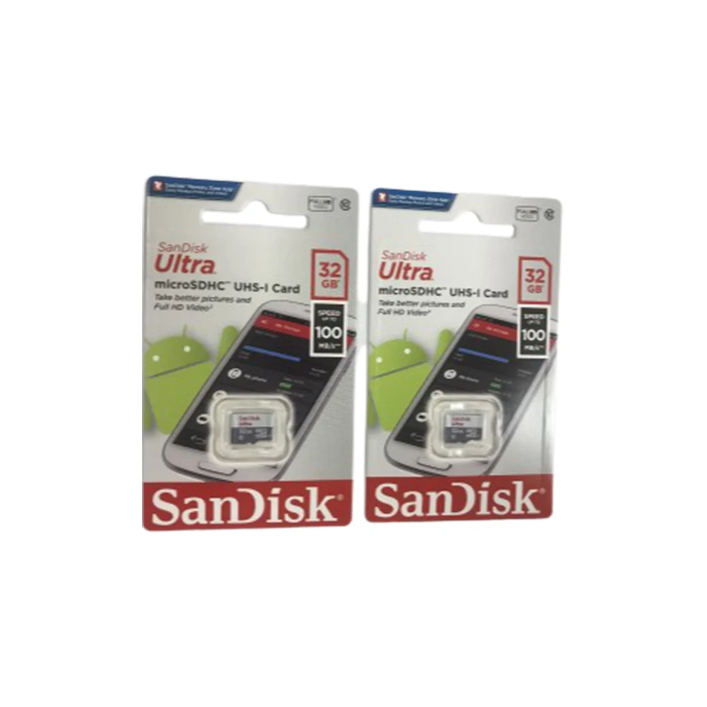 SDSQUNR-032G Micro Secure Digital Card Class 10 32GB R100