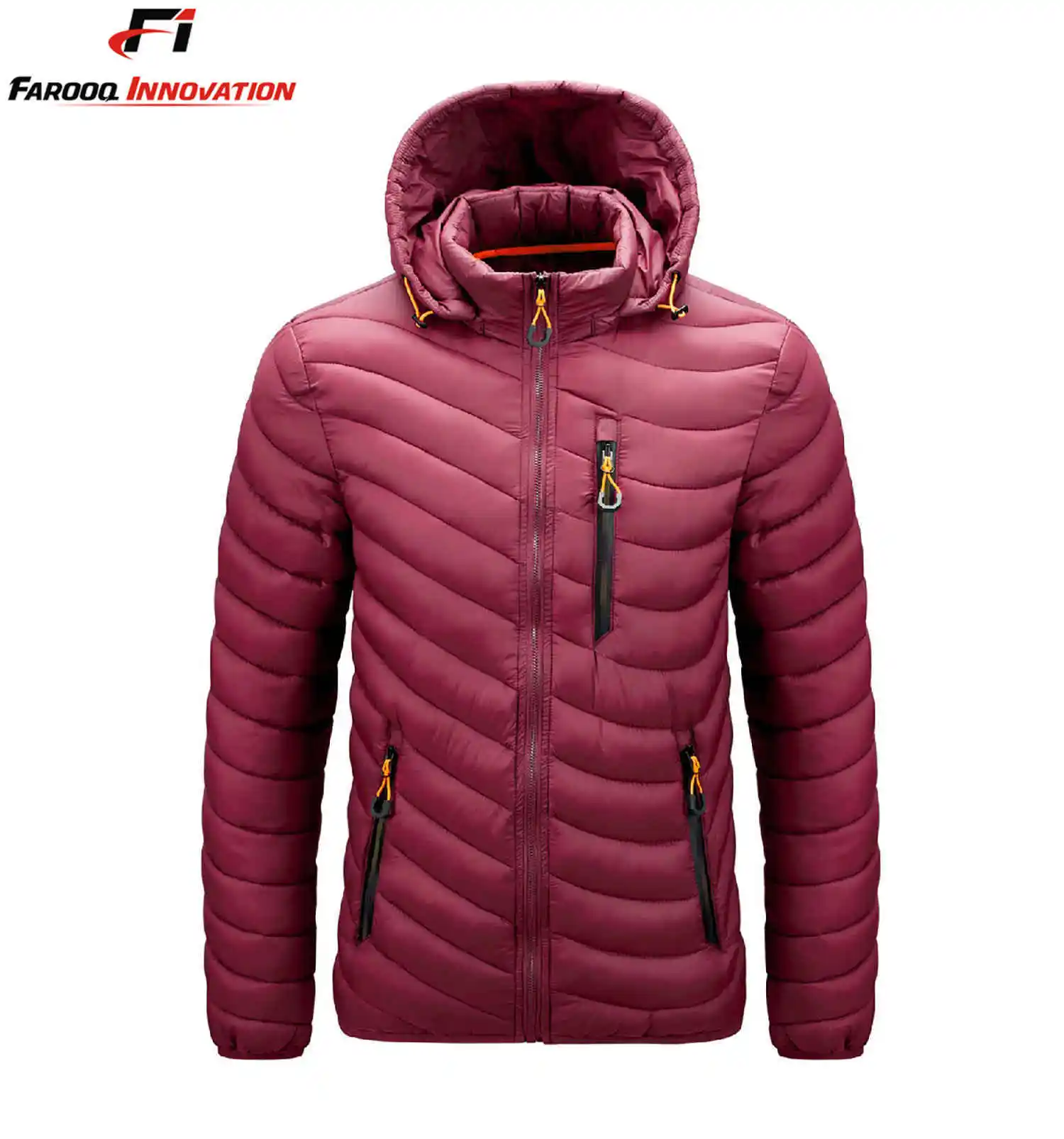  Брендовая зимняя теплая водонепроницаемая мужская куртка-пуховик новинка 2021 осенняя плотная Мужская модная повседневная приталенная куртка с капюшоном.