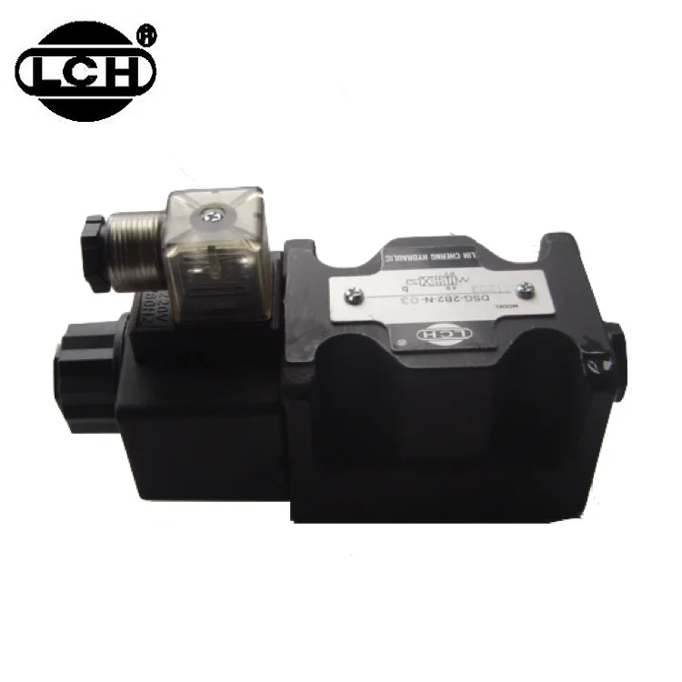 LCH yuken series hydraulic solenoid valve 12v volt manifold block
