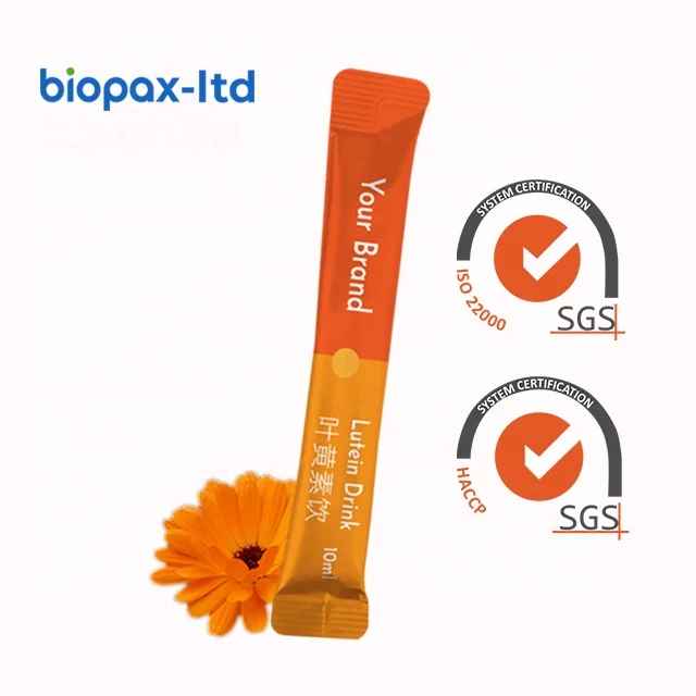 Prevent ultraviolet light lutein jelly drink for OEM