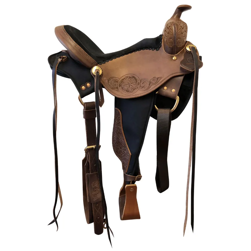 Professional Durable Leather All Purpose English Jumping Racing Riding Equestrian Saddle