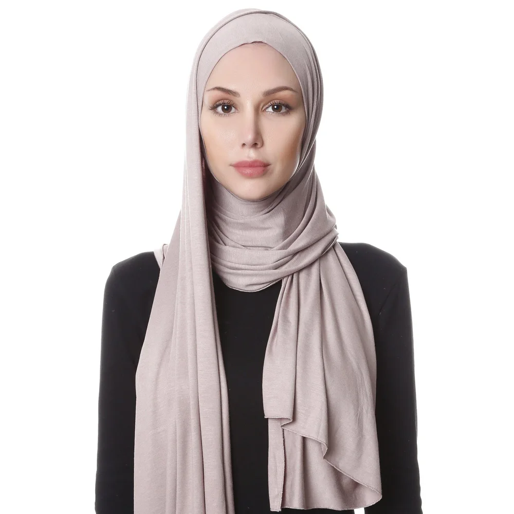 hot selling women hijab latest muslims style 2022 new fashion wholesale Plain Design Muslim Ladies Custom Color