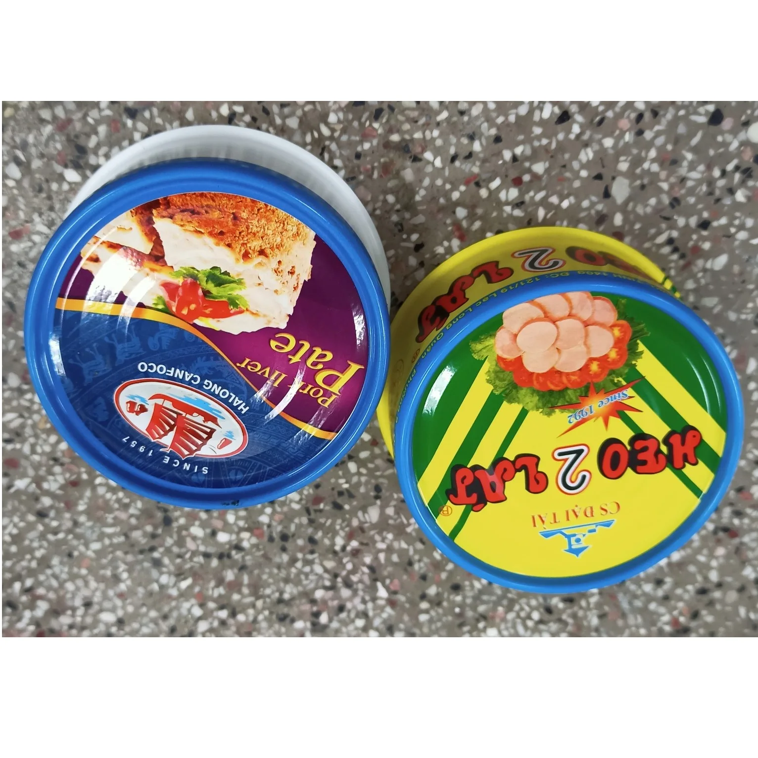 Best Offered Price For Round Food Canned With 4 To 6 Colors 2 Pieces Cans Meat Shipping From Vietnam