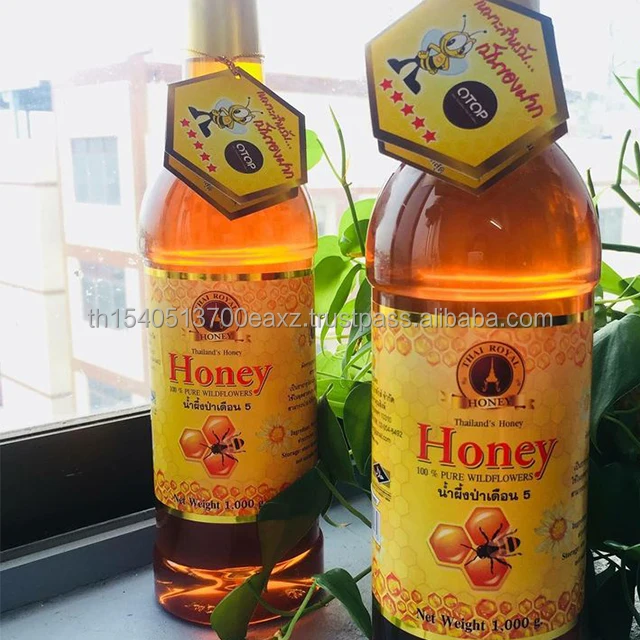 Premium  Thai siam Elephant Honey Bestseller ( from various kinds of wild flowers of Thailand )