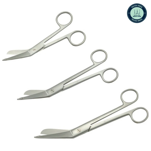 Professional Sharp Blade Stainless Steel Lister Bandage Scissor Nursing Shears