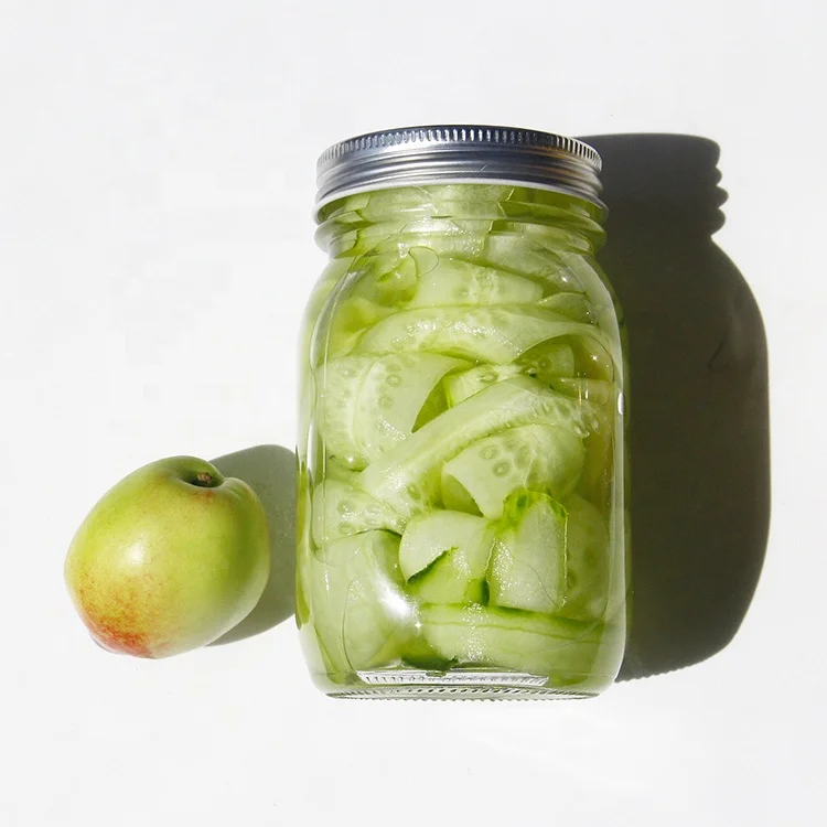 Stock Customized printing Glass Mason Jars for Liquid Jam Food Packing with Food Safety Grade