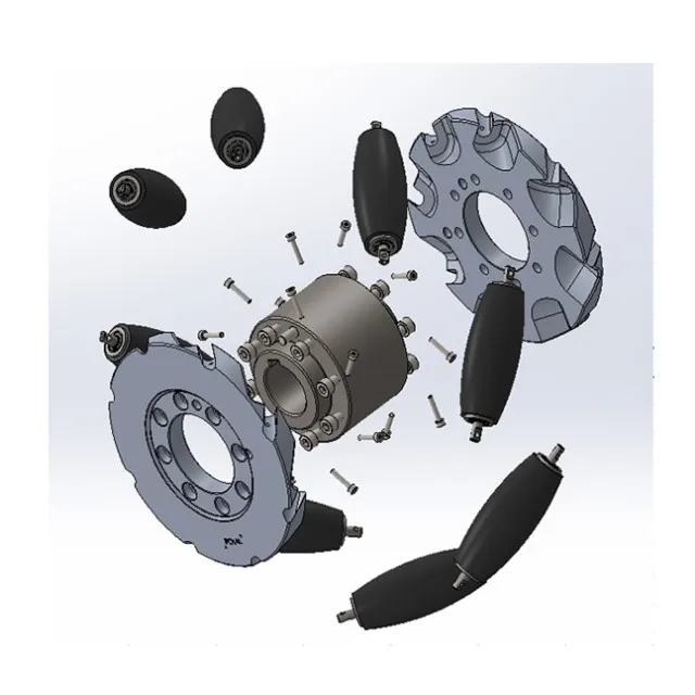 Easy to use Omni Mecanum safe Wheel withstand Heavy loads Made In Korea