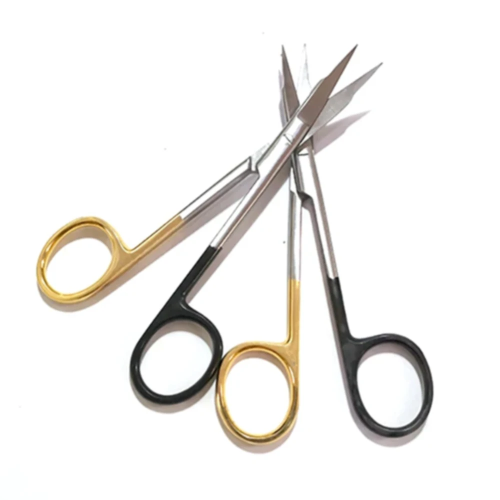 Тонкие Хирургические Ножницы Iris прямые/Изогнутые тупые острые Профессиональный пакистанский производитель