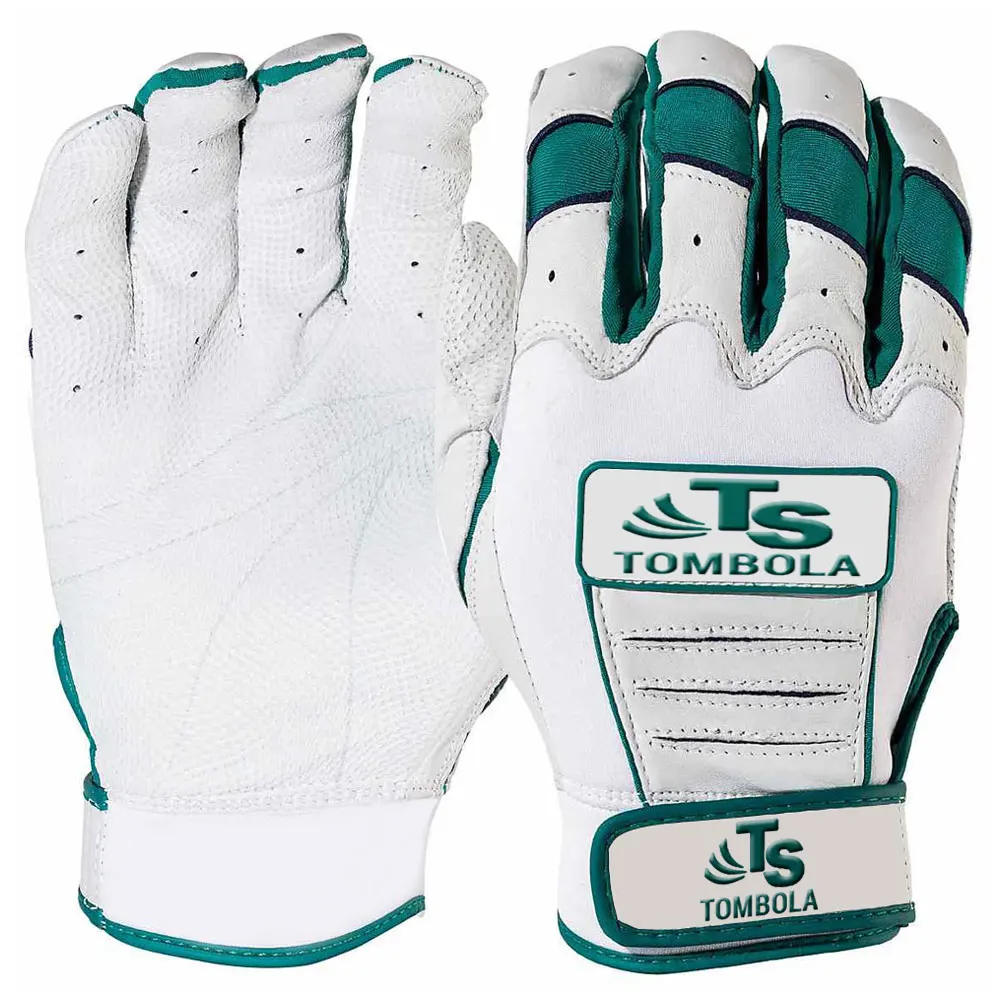 Custom logo top high quality carbretta leather baseball training softball baseball bating gloves for sale