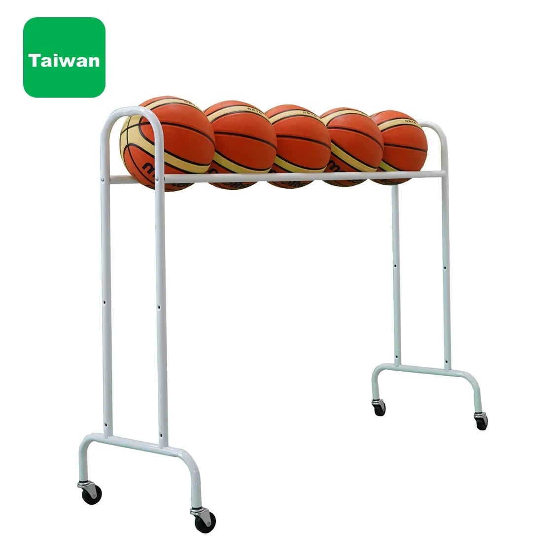 Basketball rack rolling basketball Storage Cart with wheels customized