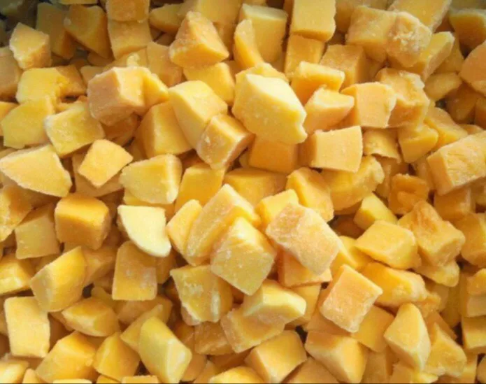 IQF FROZEN MANGO (KAEW) DICES/ CHUNKS/ CUBES HIGH QUALITY FROM VIETNAM WHOLESALE
