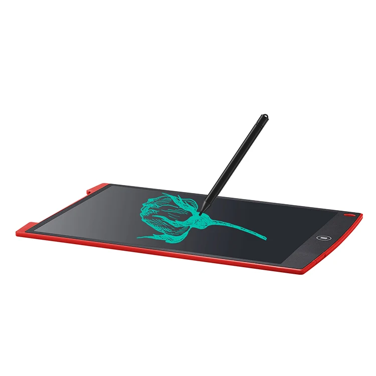 
12 inch e writer pad with lock button support partial delete function 