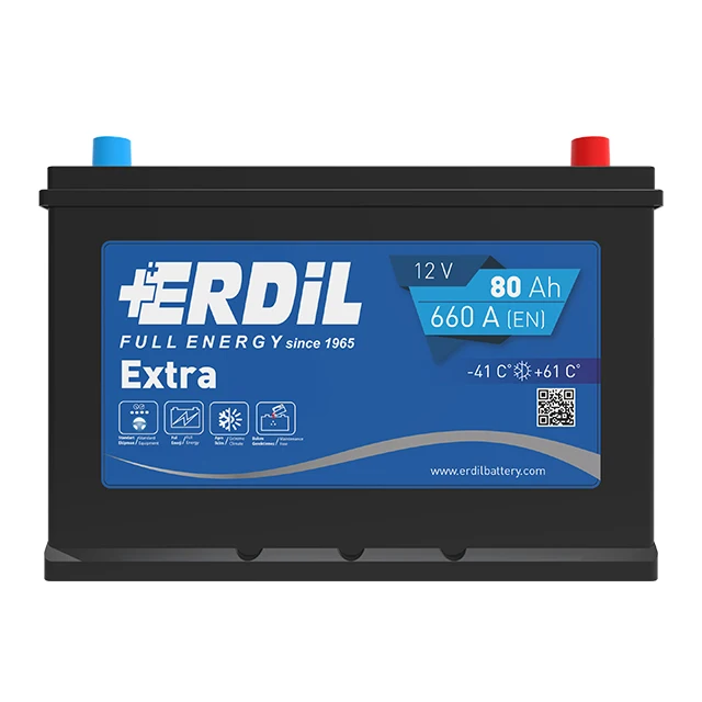
12 V 80 Ah MF Maintenance Free Car Battery for Korean, Japanese and all Asian cars 