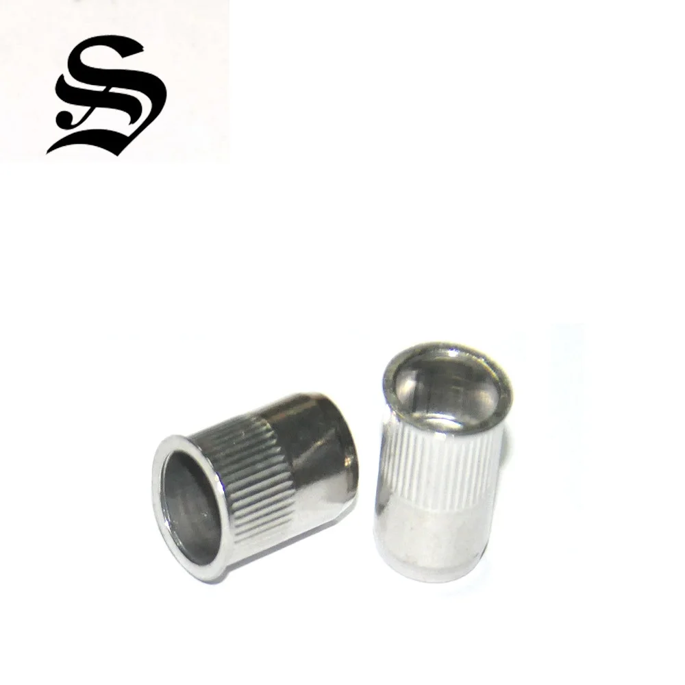 
Taiwan factory aluminum stainless steel closed end round blind rivet nut 