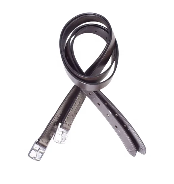 
Canvas Cameo Stirrup Leather BrownGenuine Leather Horse Stirrup 