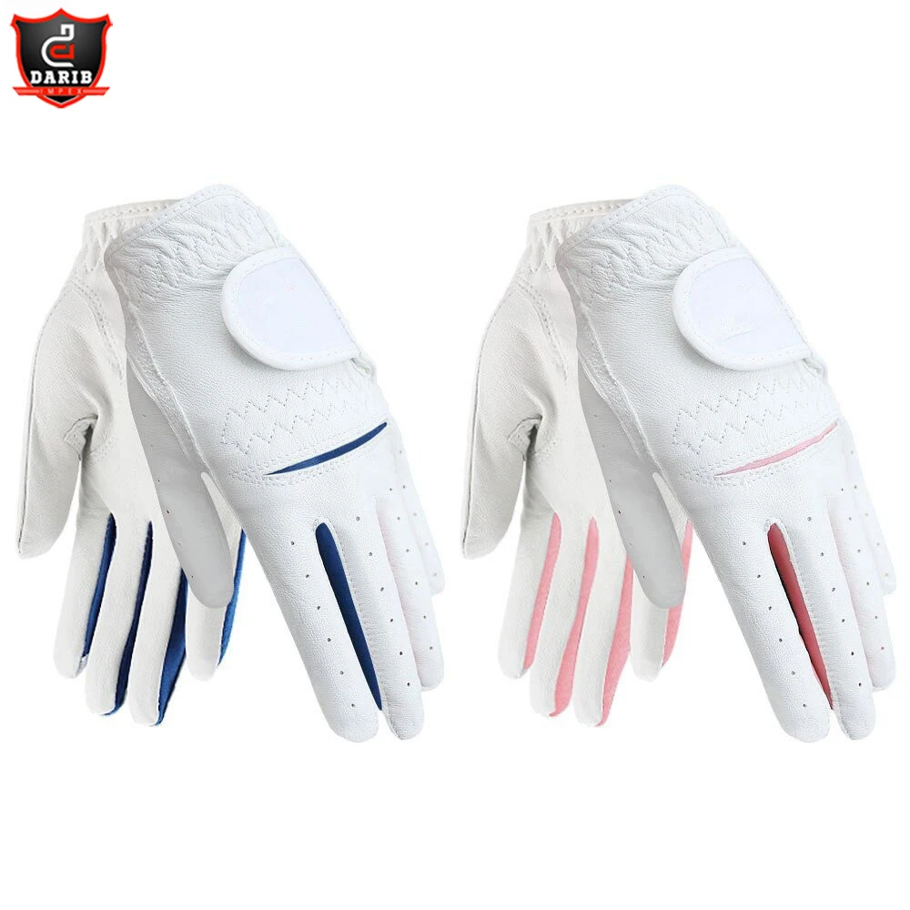 Hot Sale Genuine Leather High Quality Soft White Golf Gloves Men New Design Golf Gloves