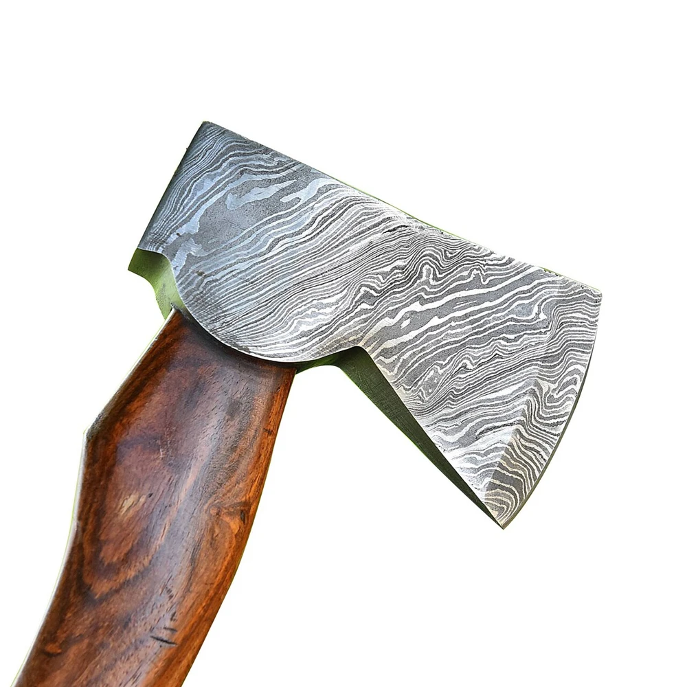 Factory Direct Sale Custom Made Damascus Material Top High Quality Viking Axe | New Design Viking Axe