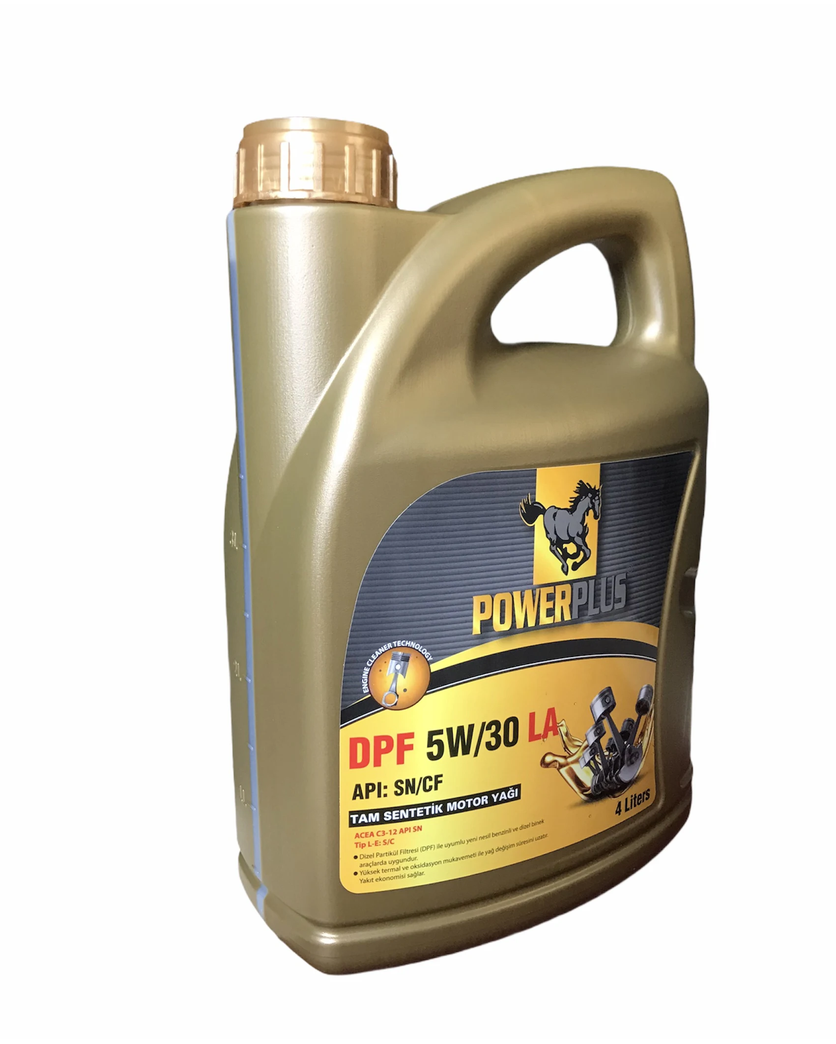 PowerPlus Full Syntectic DPF 5w30 LA SN/CF High Performance Motor Oil Premium Series 1 Liter Engine Oil Lubricants
