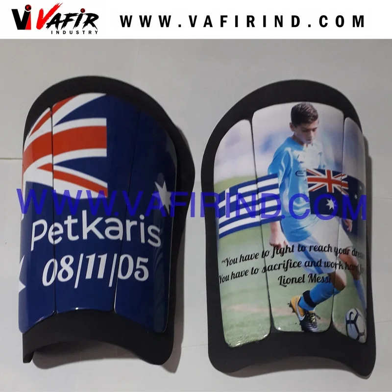 Профессиональная Изготовленная на заказ углеродное волокно Футбол shinguard VI-SG077