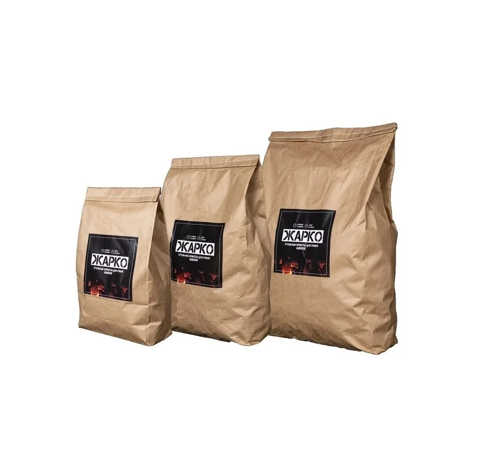 
 Природный уголь в брикетах  